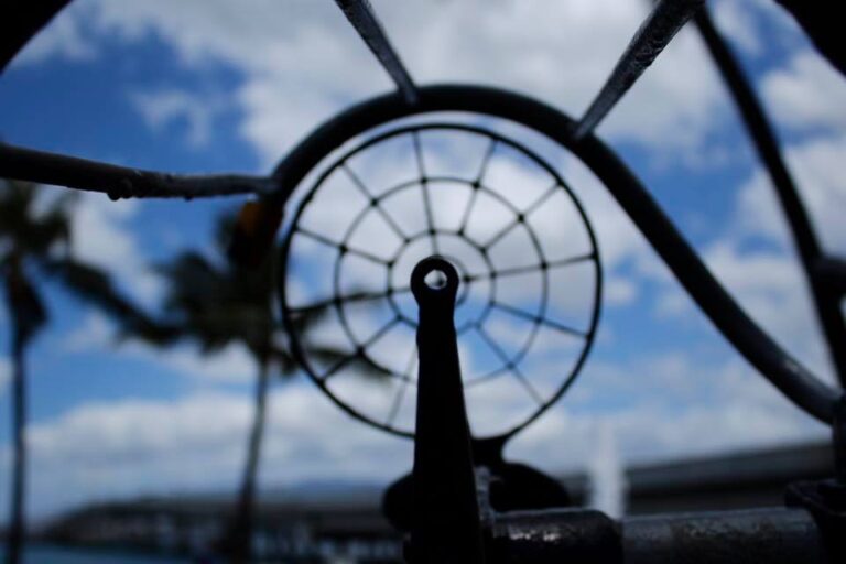 Bowfin submarine gun sight