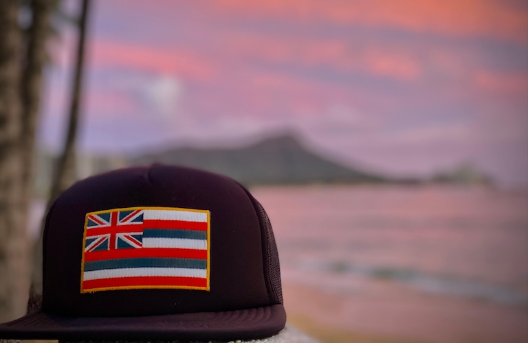 Diamond Head sunset Hawaii