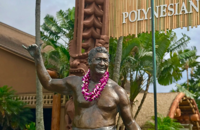 Polynesian Cultural Center statue
