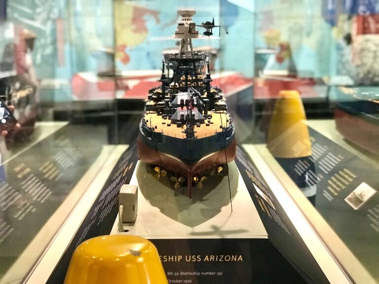 Arizona Battleship model