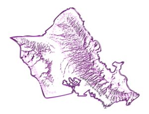 Oahu half day tour map