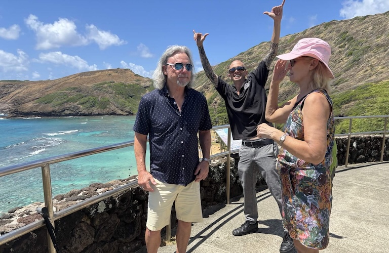 Hawaii tour guide Hanauma