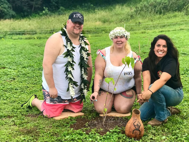 Oahu sustainability tour moment