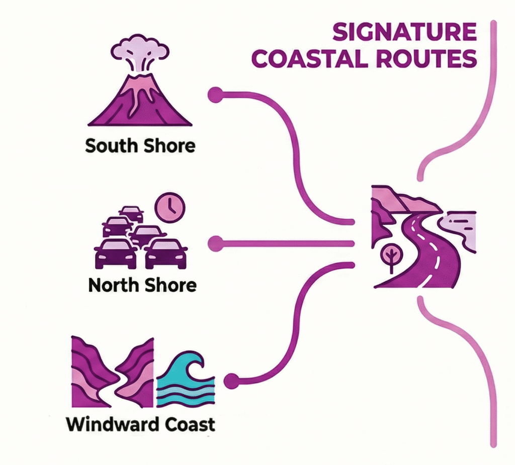 Unforgettable scenic coast drives