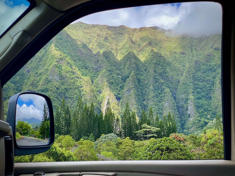 Koolau Windward Mountain Range