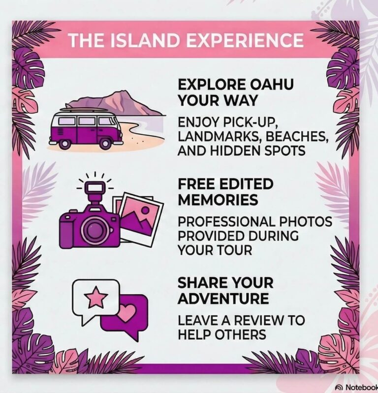 book Hawaii tour guide infographic