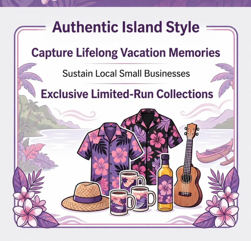 authentic island style souvenirs